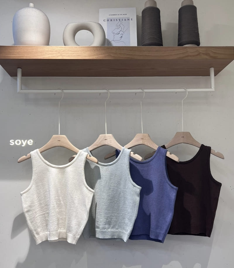 Soye - Korean Children Fashion - #todddlerfashion - Basic Sleeveless Tee - 3