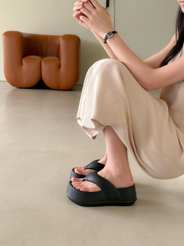 Ssangpa - Korean Women Fashion - #momslook - udc 8813 Slipper & Sandals - 6