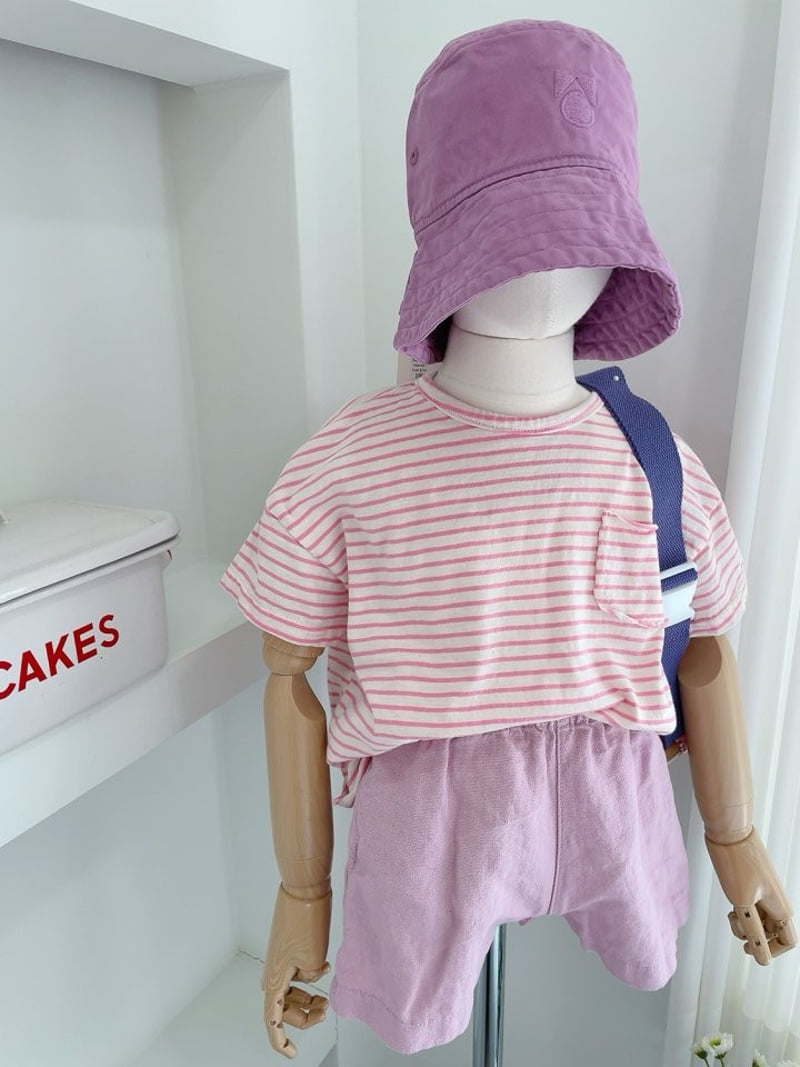 Studio M - Korean Children Fashion - #littlefashionista - Maple Stripe Tee - 7