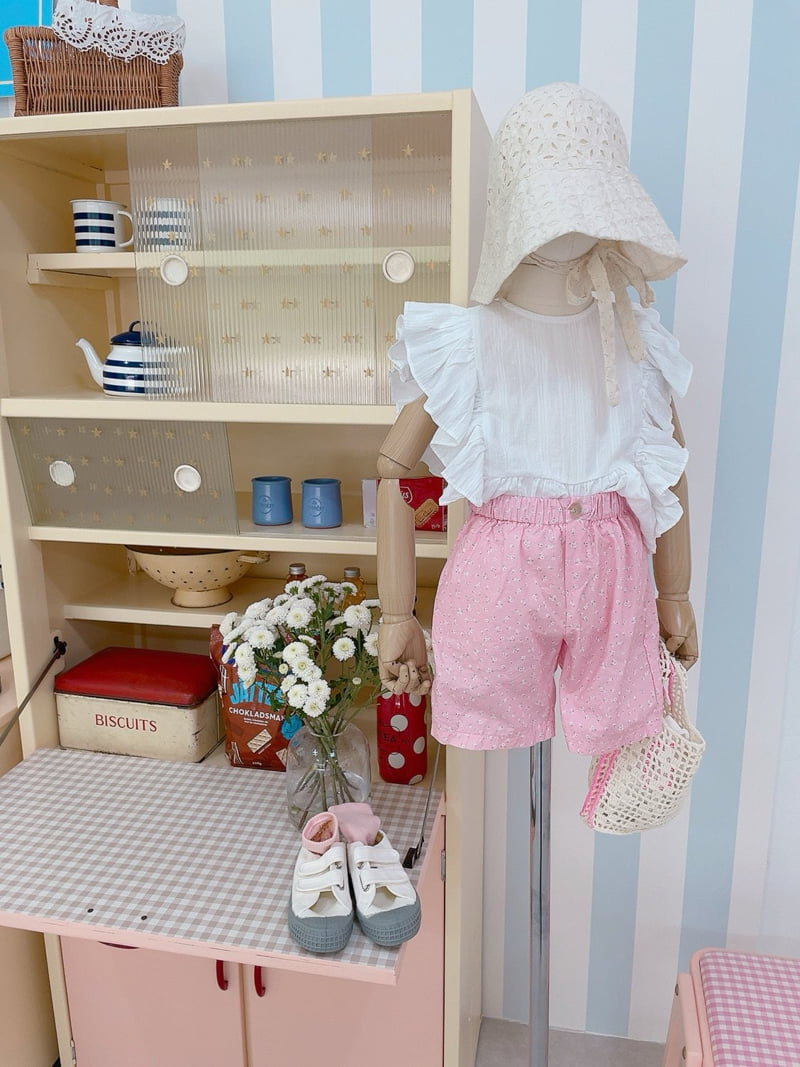 Studio M - Korean Children Fashion - #minifashionista - Sunny Flower Pants - 2