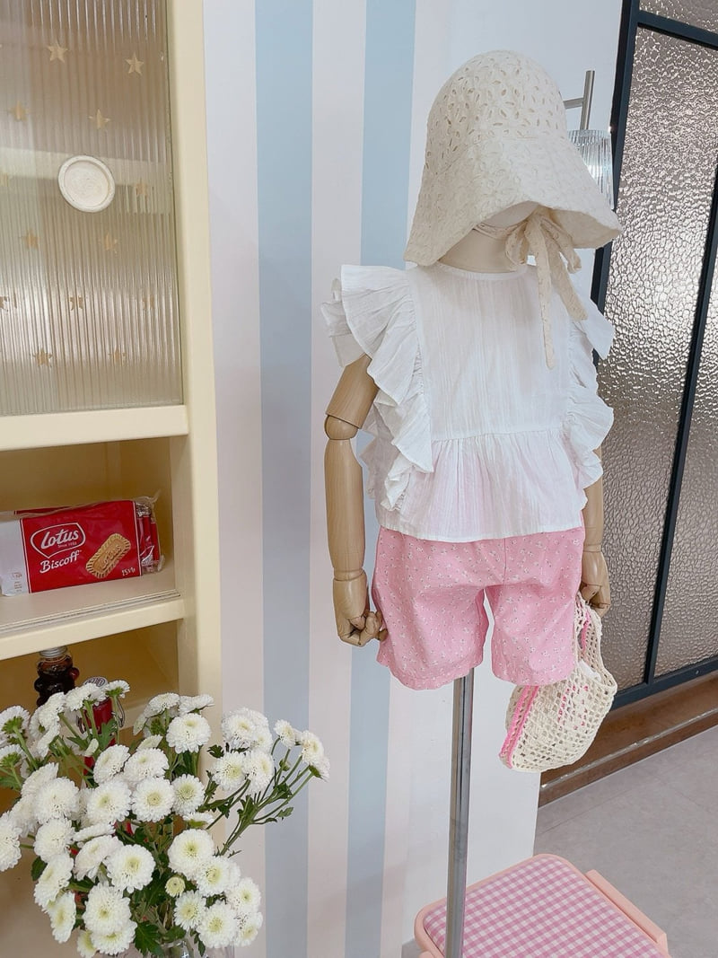 Studio M - Korean Children Fashion - #prettylittlegirls - Mimi Frill Blouse - 6