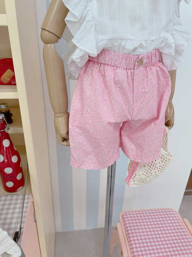 Studio M - Korean Children Fashion - #prettylittlegirls - Sunny Flower Pants - 3