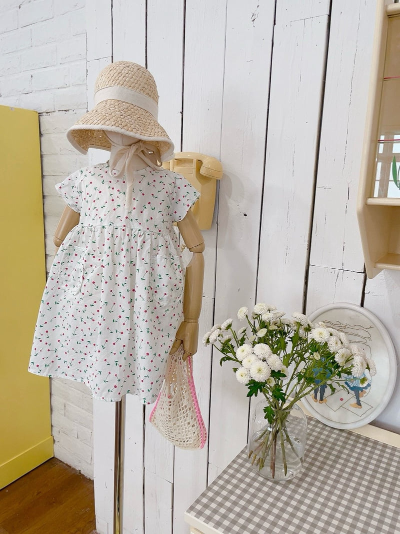 Studio M - Korean Children Fashion - #toddlerclothing - Marie Flower One-piece - 11