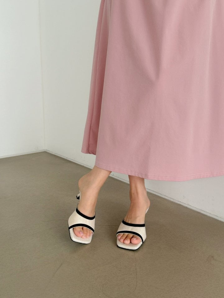 Vade - Korean Women Fashion - #romanticstyle - Colored Mule Sandal - 11