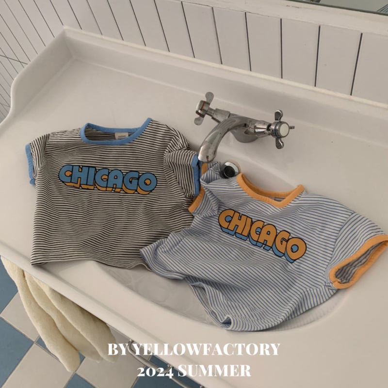 Yellow Factory - Korean Children Fashion - #fashionkids - Chicago Tee - 10