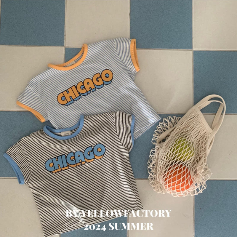 Yellow Factory - Korean Children Fashion - #kidsshorts - Chicago Tee - 11