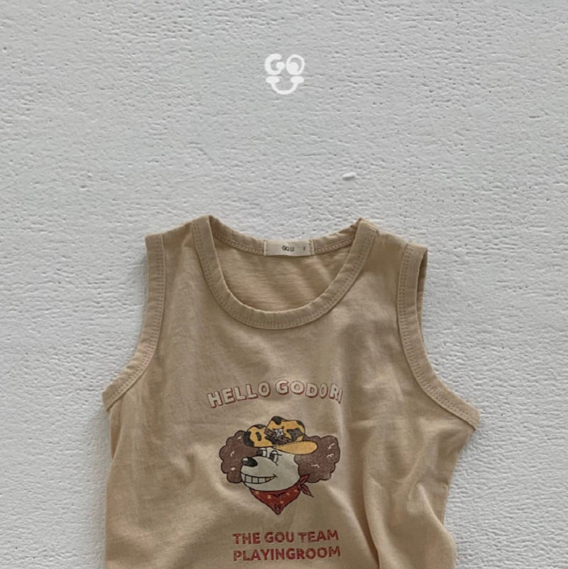 go;u - Korean Children Fashion - #Kfashion4kids - Bebe Seven Sleeveless Top - 5