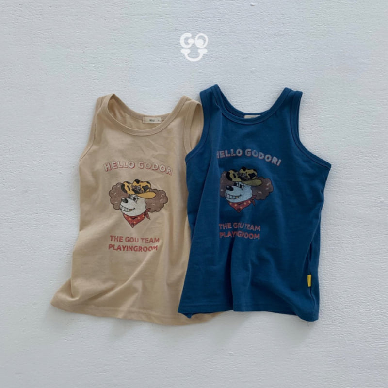 go;u - Korean Children Fashion - #discoveringself - Three Sleeveless Top