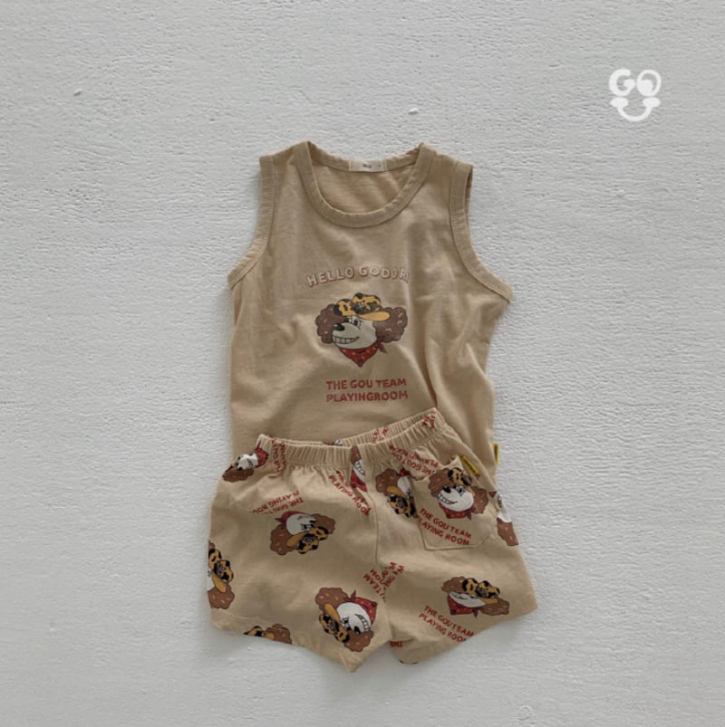 go;u - Korean Children Fashion - #littlefashionista - Bebe Seven Sleeveless Top - 6