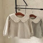 Bebe Classic Check Blouse