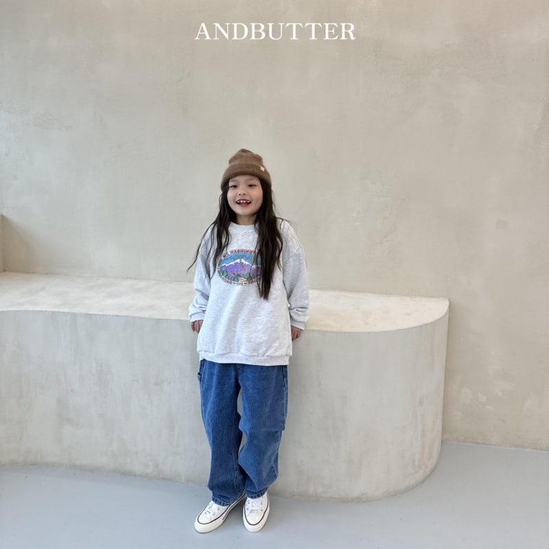 Andbutter - Korean Children Fashion - #Kfashion4kids - Standard Denim Pants - 5