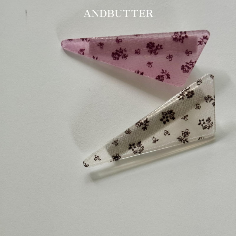 Andbutter - Korean Children Fashion - #childofig - Flower Board Hairpin - 12