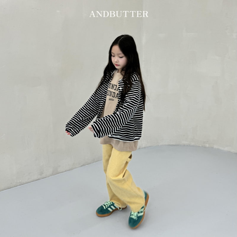 Andbutter - Korean Children Fashion - #childofig - Carpender Color Pants - 6