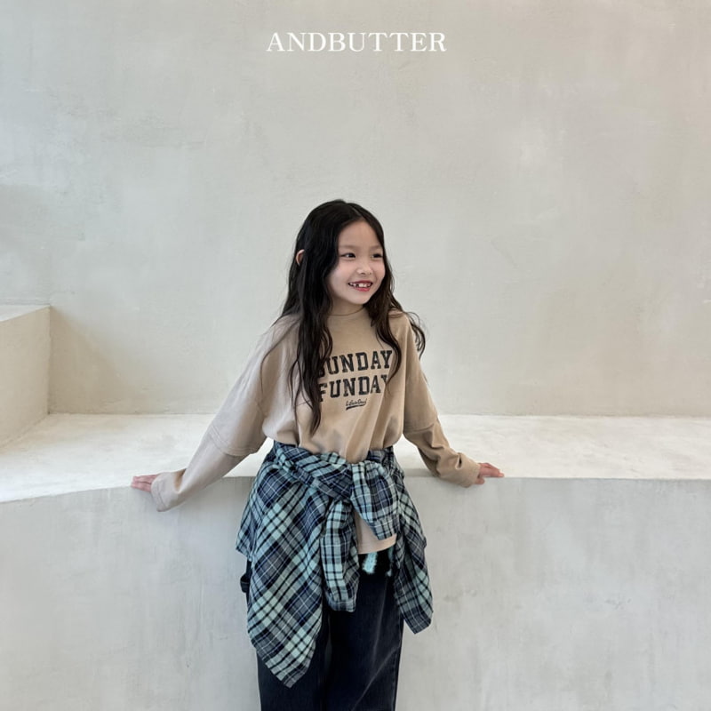 Andbutter - Korean Children Fashion - #childofig - Sunday Pigment Tee - 6