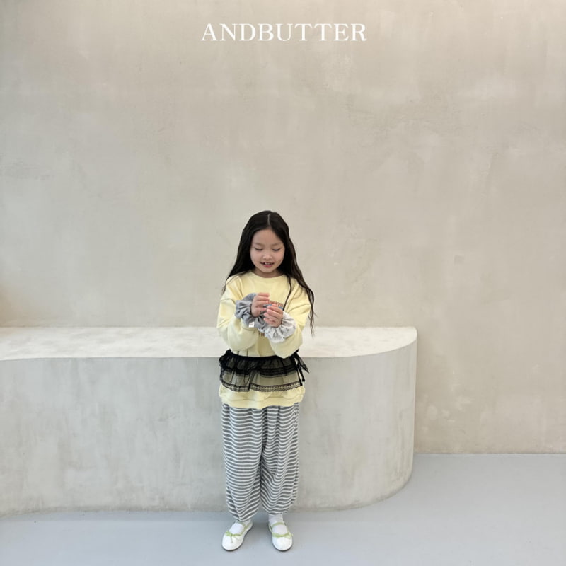 Andbutter - Korean Children Fashion - #childrensboutique - Eyelet Scrunch - 6