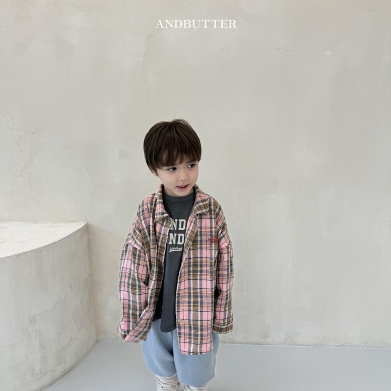 Andbutter - Korean Children Fashion - #childrensboutique - Muse Check Shirts - 2