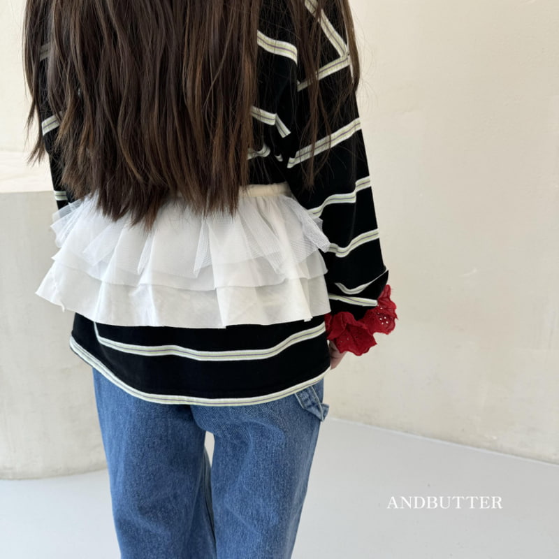 Andbutter - Korean Children Fashion - #childrensboutique - Punching Lace Scrunch - 12