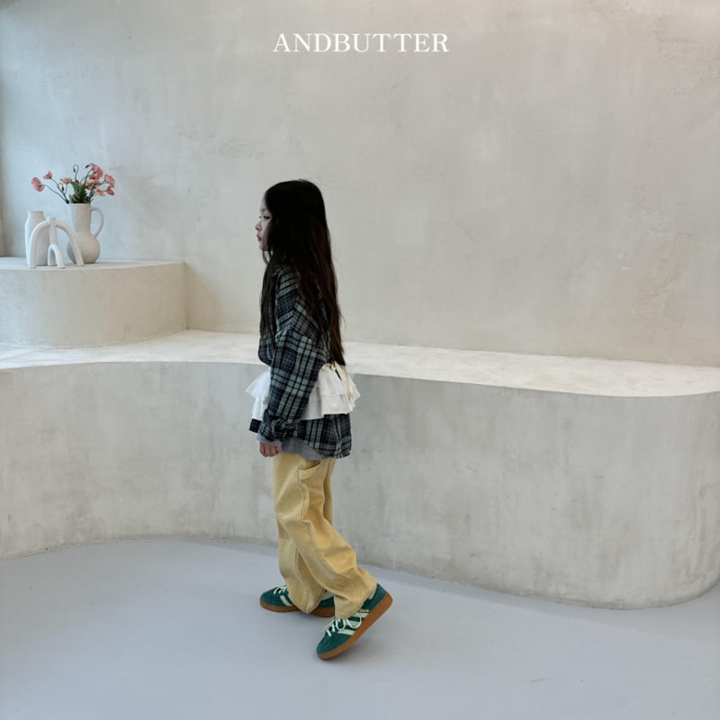 Andbutter - Korean Children Fashion - #designkidswear - Carpender Color Pants - 8