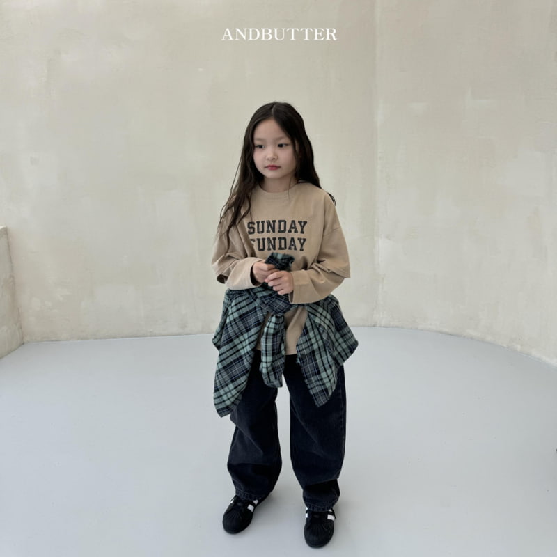 Andbutter - Korean Children Fashion - #discoveringself - Sunday Pigment Tee - 9