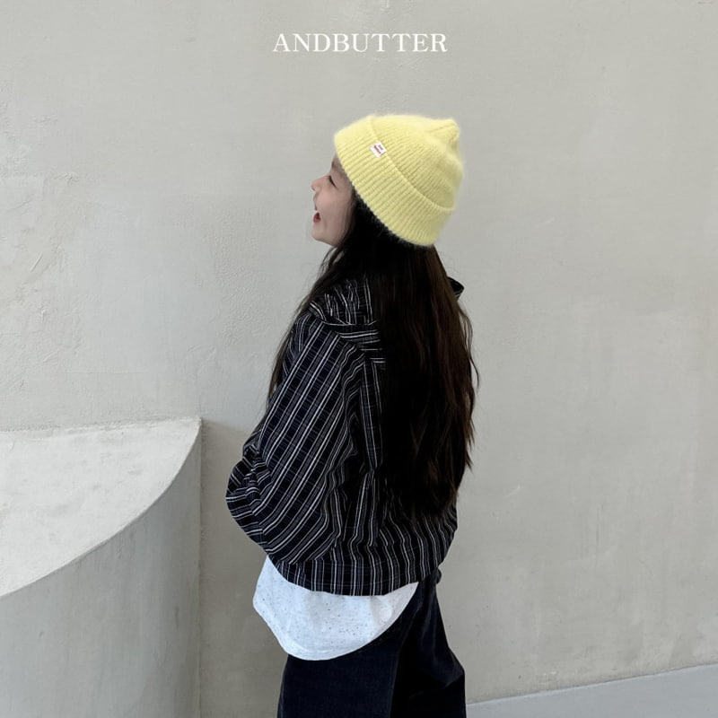 Andbutter - Korean Children Fashion - #fashionkids - Check Hood Anorak - 12