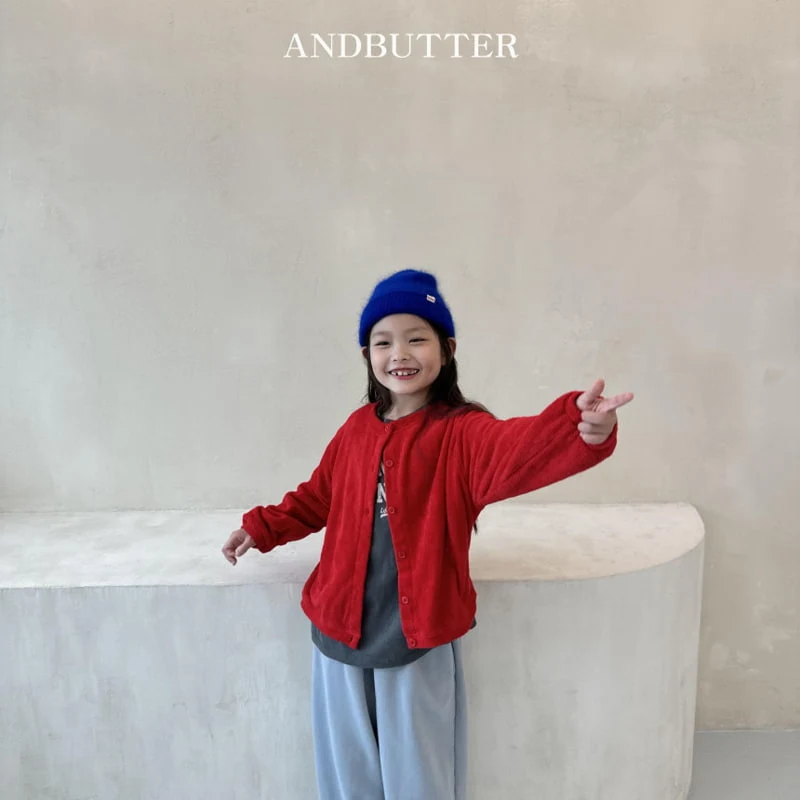 Andbutter - Korean Children Fashion - #kidsstore - Autumn Terry Cardigan