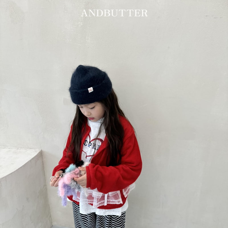 Andbutter - Korean Children Fashion - #kidzfashiontrend - Heart People Tee - 10