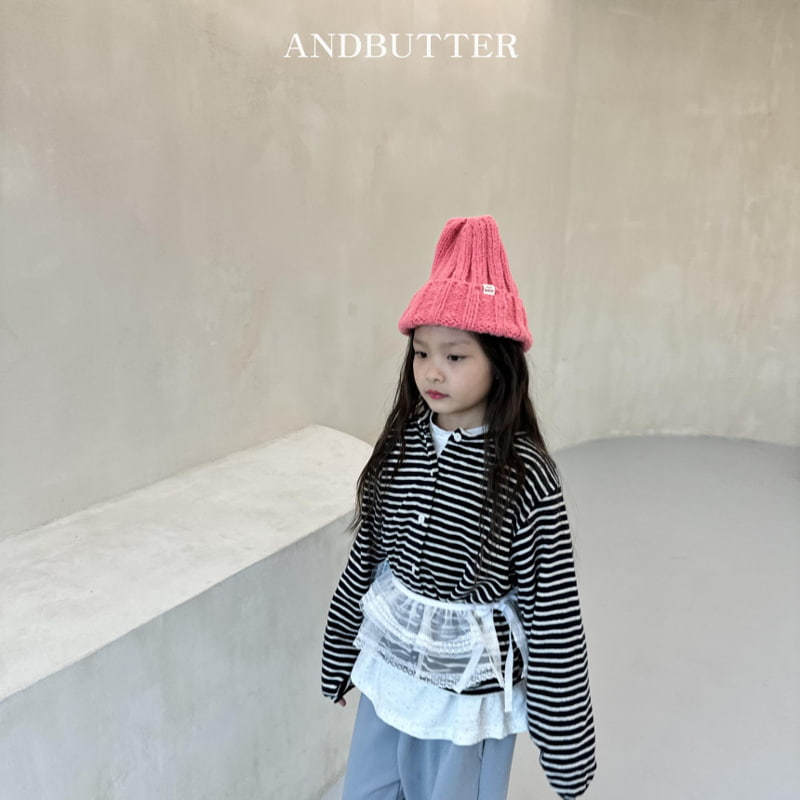 Andbutter - Korean Children Fashion - #kidzfashiontrend - Alphaca Rib Beanie - 7