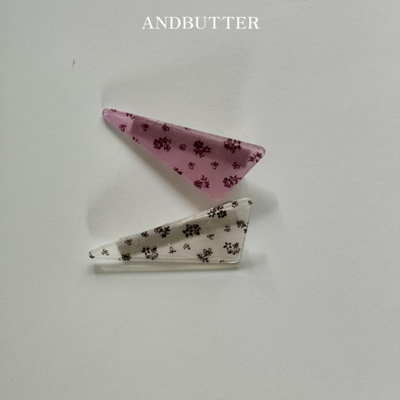 Andbutter - Korean Children Fashion - #magicofchildhood - Flower Board Hairpin - 6