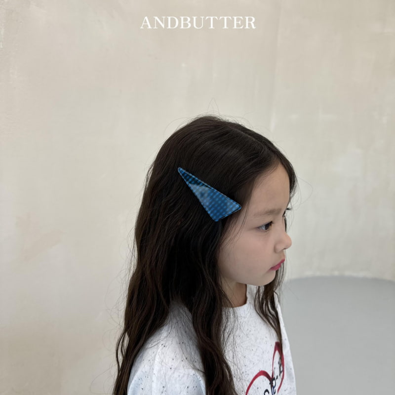 Andbutter - Korean Children Fashion - #magicofchildhood - Check Board Hairpin - 6