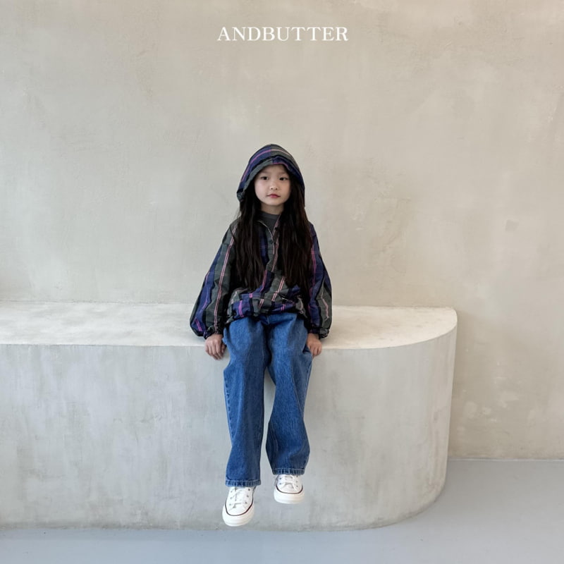 Andbutter - Korean Children Fashion - #minifashionista - Standard Denim Pants - 8