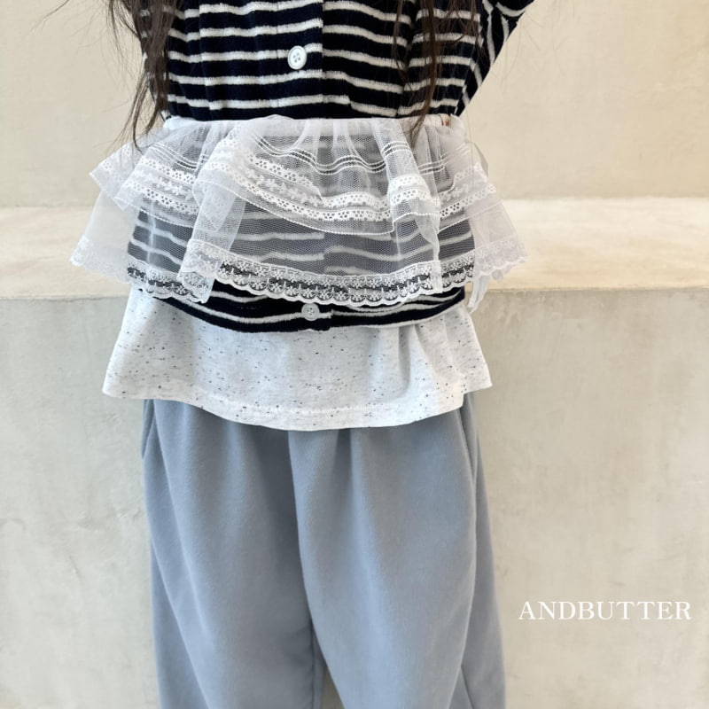 Andbutter - Korean Children Fashion - #magicofchildhood - Layered Lace Belt - 4