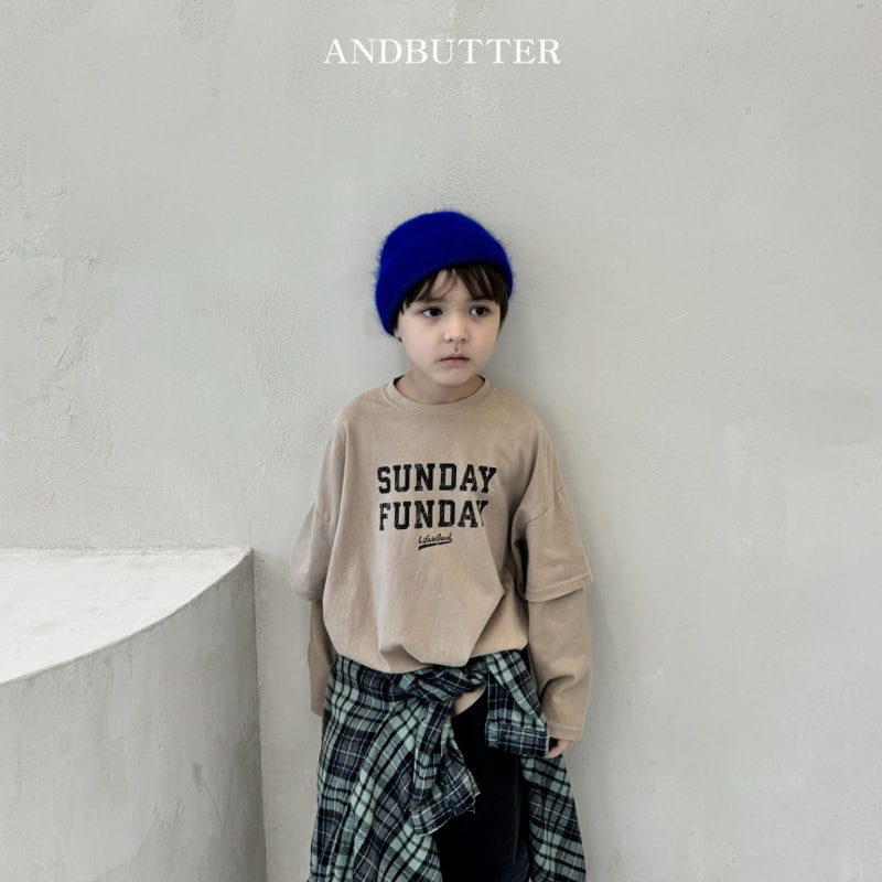 Andbutter - Korean Children Fashion - #minifashionista - Sunday Pigment Tee - 3