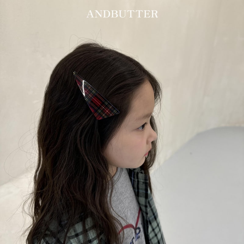 Andbutter - Korean Children Fashion - #prettylittlegirls - Check Board Hairpin - 8