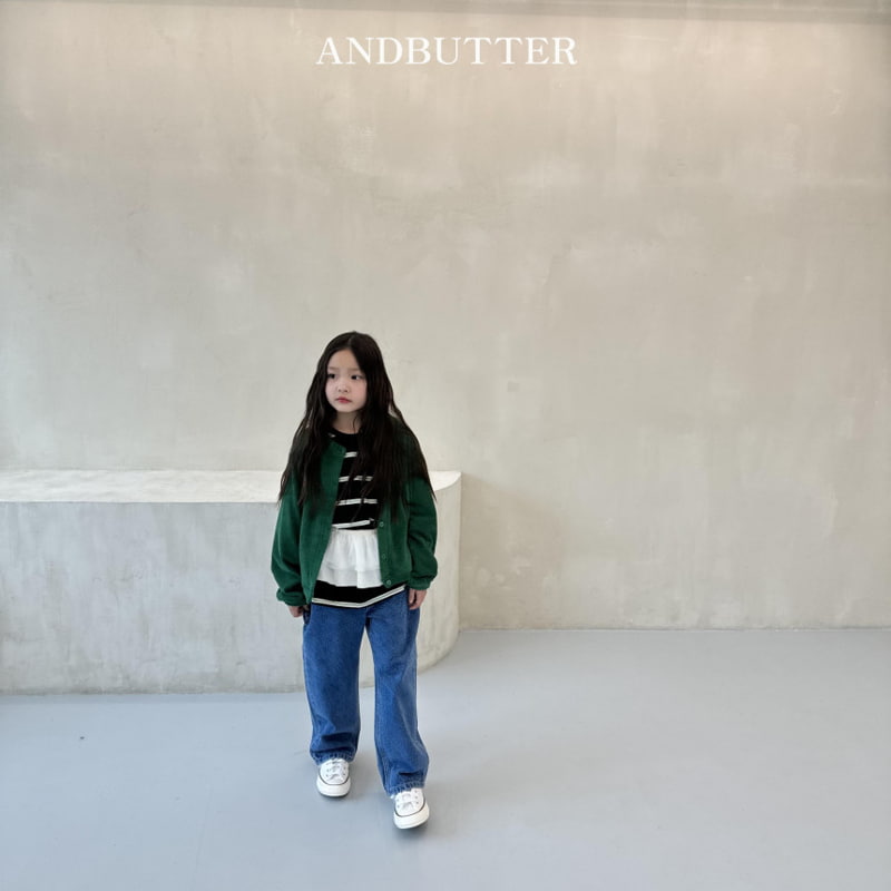 Andbutter - Korean Children Fashion - #stylishchildhood - Standard Denim Pants - 12