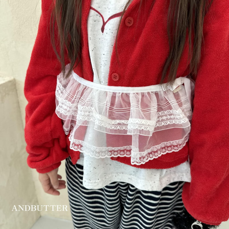 Andbutter - Korean Children Fashion - #stylishchildhood - Layered Lace Belt - 8