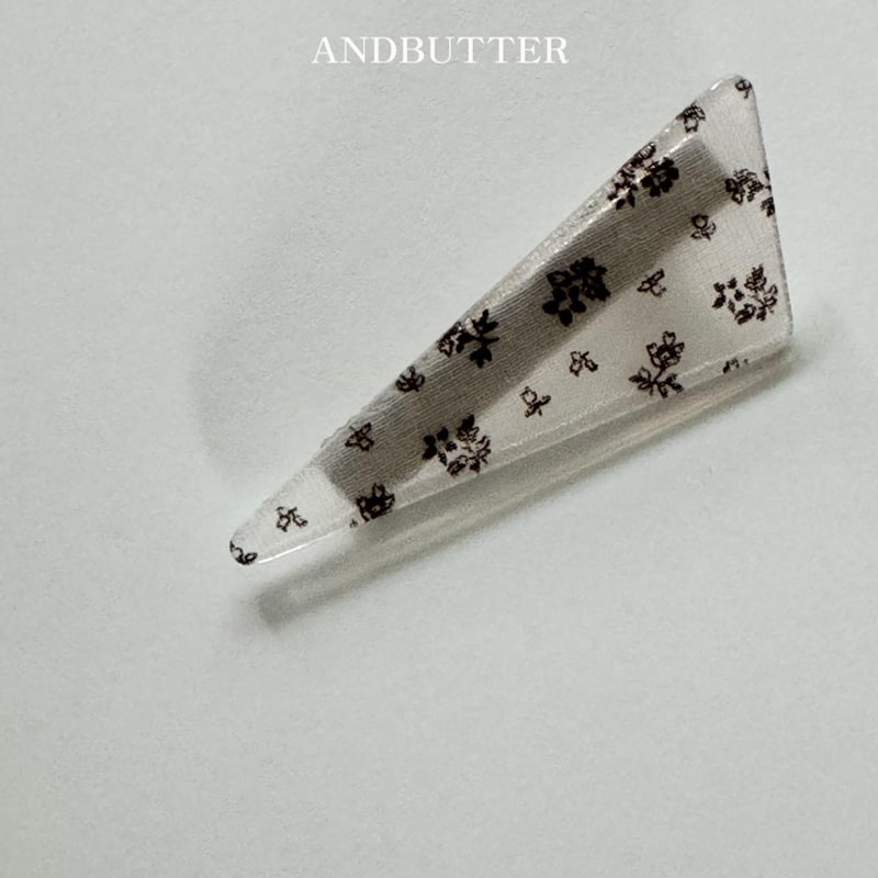 Andbutter - Korean Children Fashion - #todddlerfashion - Flower Board Hairpin - 9