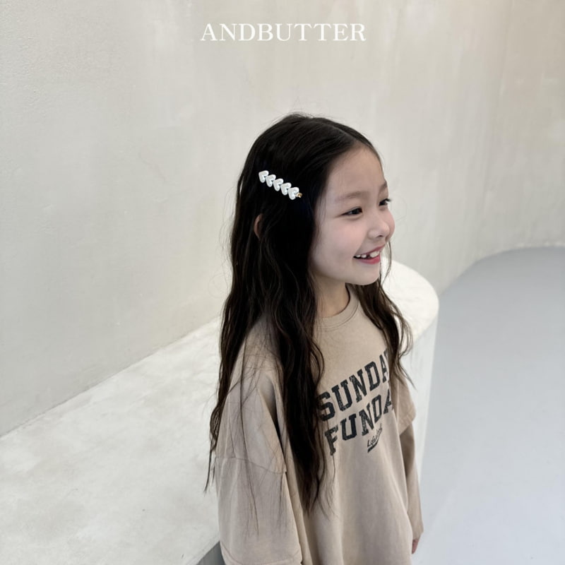 Andbutter - Korean Children Fashion - #todddlerfashion - Metal Hairpin Set - 5