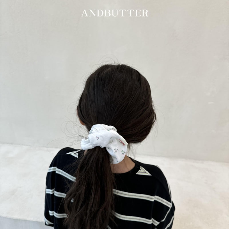 Andbutter - Korean Children Fashion - #todddlerfashion - Eyelet Scrunch - 2