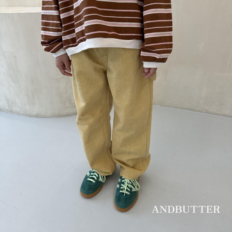 Andbutter - Korean Children Fashion - #todddlerfashion - Carpender Color Pants - 4