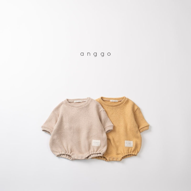 Anggo - Korean Baby Fashion - #babyoutfit - Soft Knit Romper