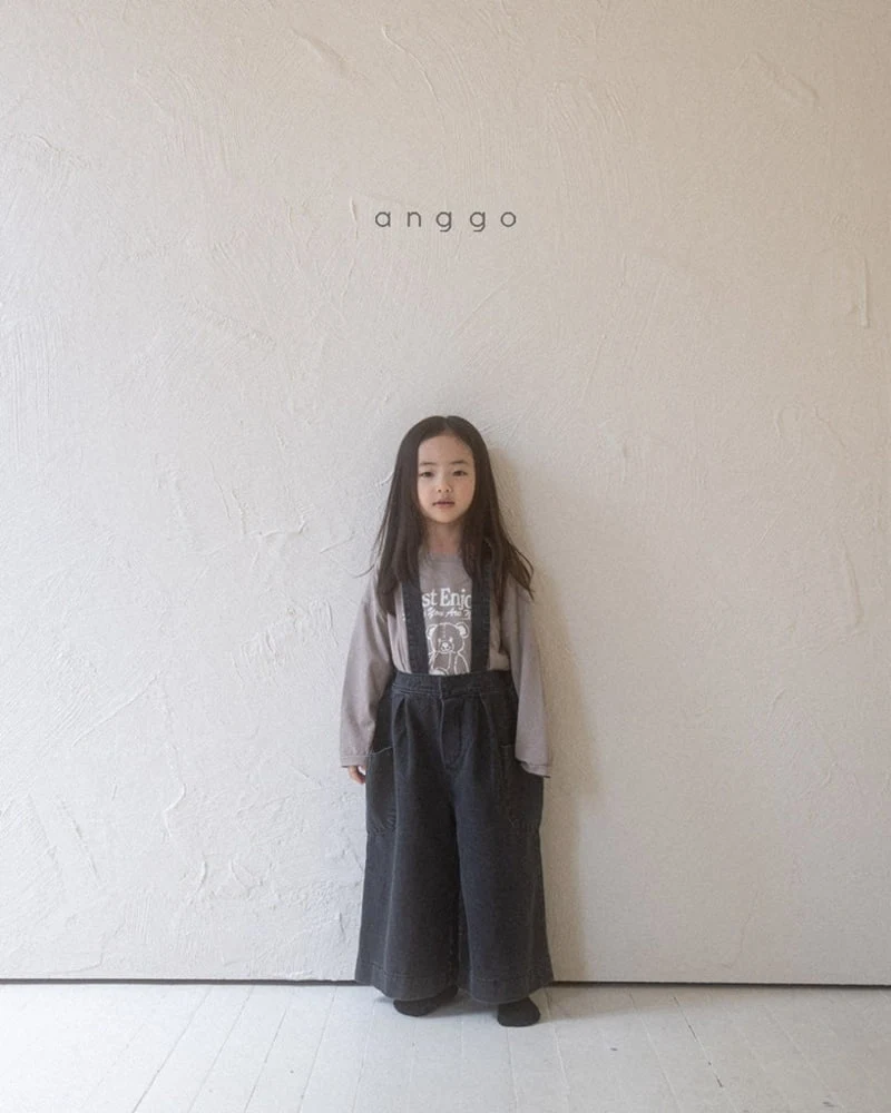 Anggo - Korean Children Fashion - #childofig - Brownie Overalls - 10