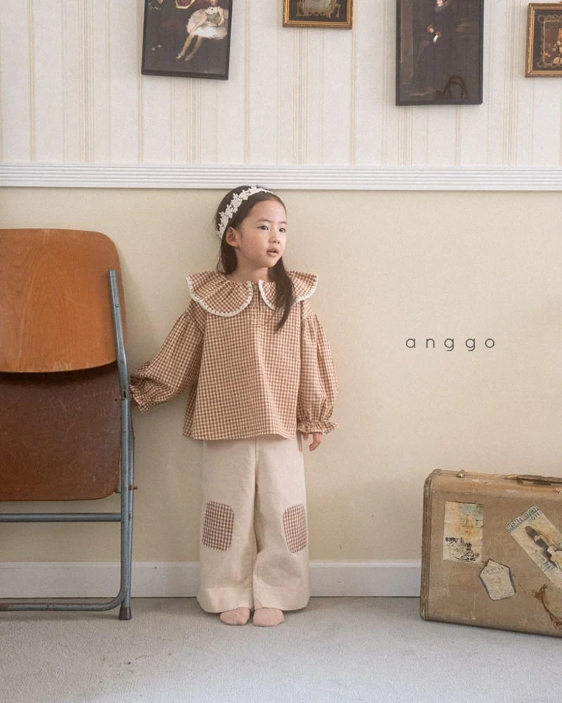 Anggo - Korean Children Fashion - #childofig - Caramel Blouse