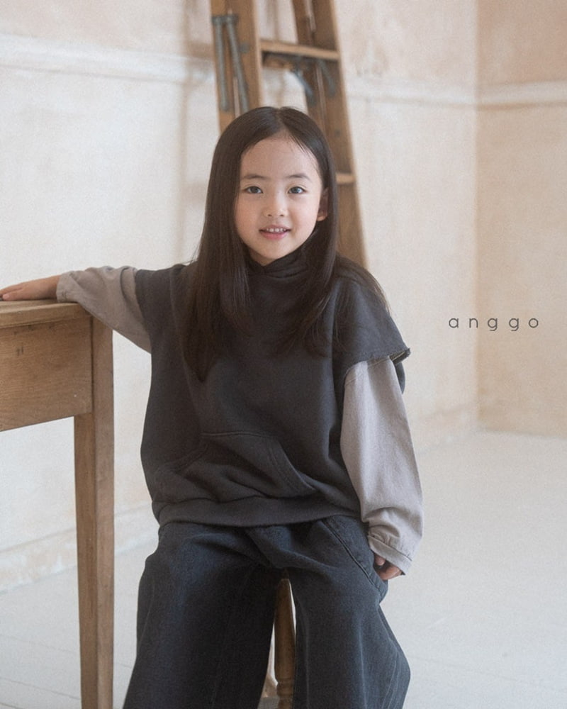 Anggo - Korean Children Fashion - #childrensboutique - Cake Layered Hood - 3