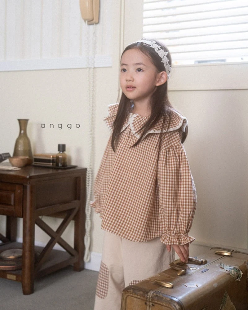 Anggo - Korean Children Fashion - #childrensboutique - Caramel Blouse - 2