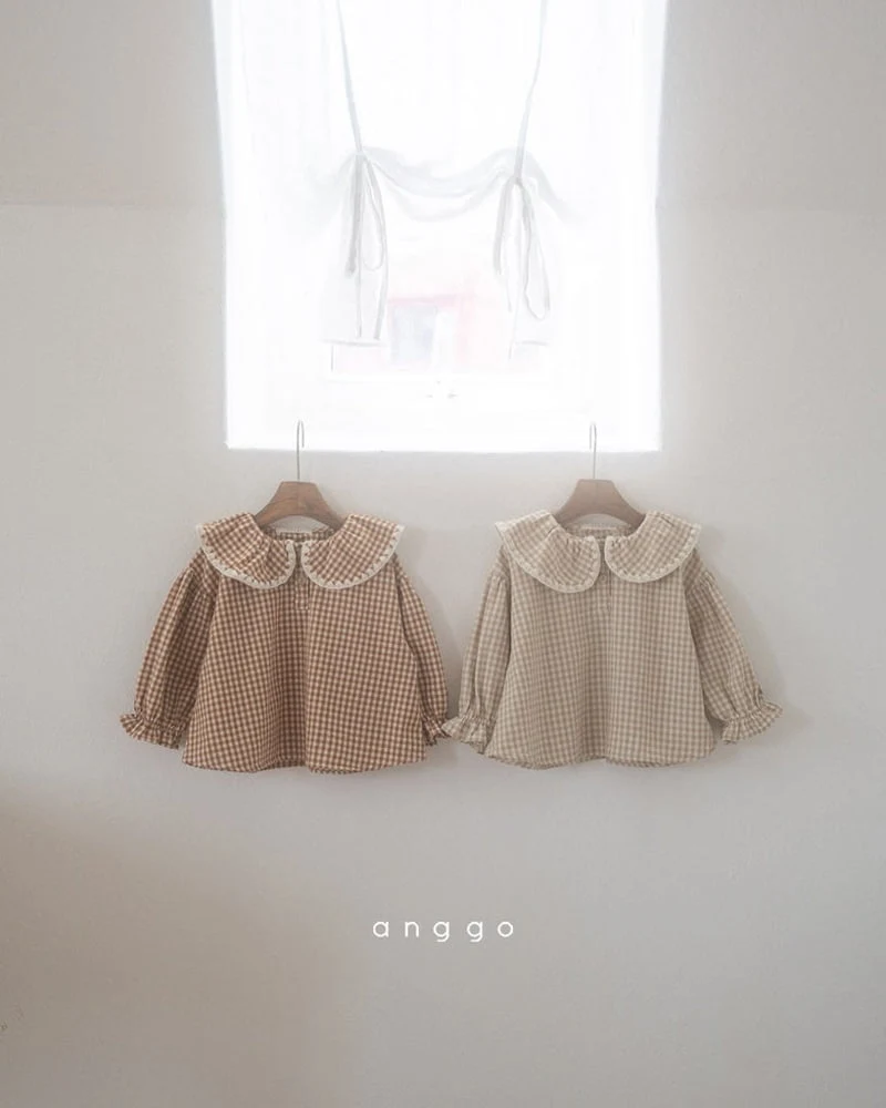 Anggo - Korean Children Fashion - #designkidswear - Caramel Blouse - 4