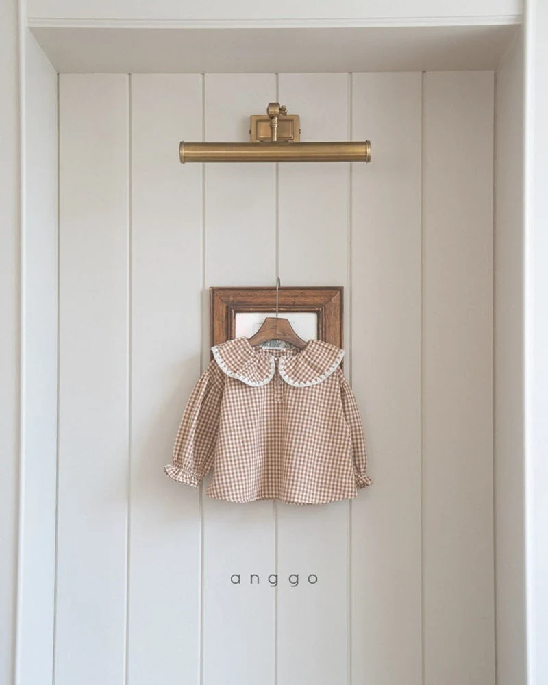 Anggo - Korean Children Fashion - #kidsshorts - Caramel Blouse - 6