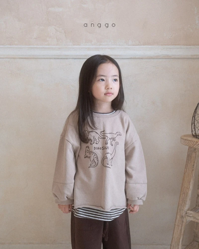 Anggo - Korean Children Fashion - #kidsshorts - Dino Sweatshirts