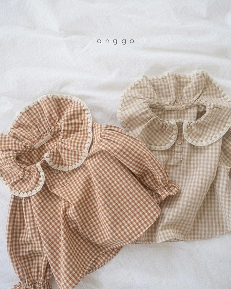 Anggo - Korean Children Fashion - #kidsstore - Caramel Blouse - 7