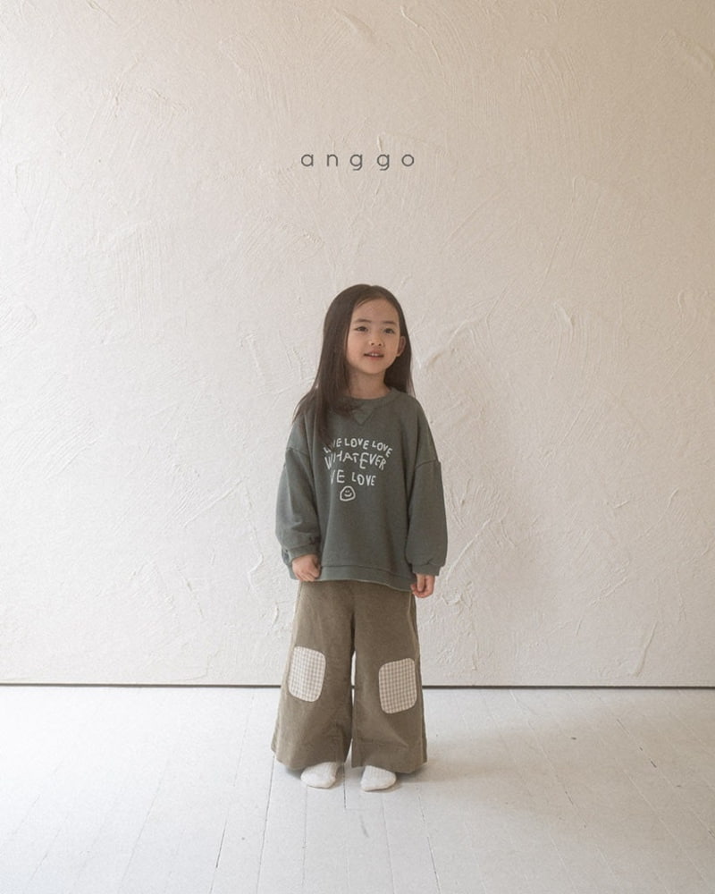 Anggo - Korean Children Fashion - #kidsstore - Love Sweatshirts - 3