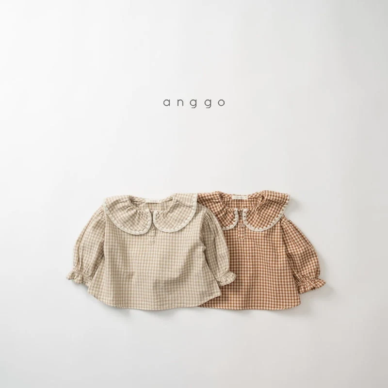 Anggo - Korean Children Fashion - #magicofchildhood - Caramel Blouse - 11